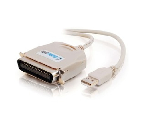 C2G  CG16898  CG16898                 USB-A to Centronics 36, Male to Male, Parallel Printer Adapter Cable, Beige, 6ft