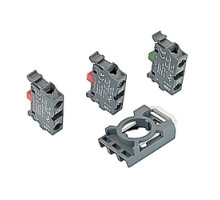ABB  MCBH-12   Contact Blocks With Holder Front Mount, Non Illuminated 1 NO + 2 NC