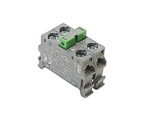 ABB  MCB-20B   Double contact block for base mounting with 2 NO contacts