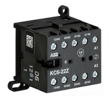 ABB  KC6-22Z-16   Mini Contactor Relay, 4 Pole, 2NO/2NC, 4A, 48 V DC Coil
