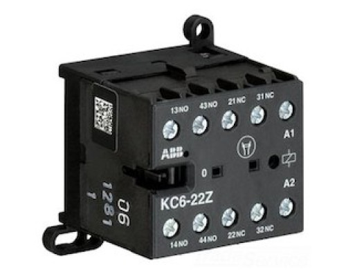 ABB  KC6-22Z-16   Mini Contactor Relay, 4 Pole, 2NO/2NC, 4A, 48 V DC Coil