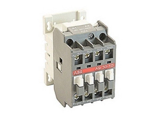 ABB  A9-30-10-83   3 pole, 25 amp, non-reversing across the line contactor with 48V AC coil and 1 NO auxiliary contact