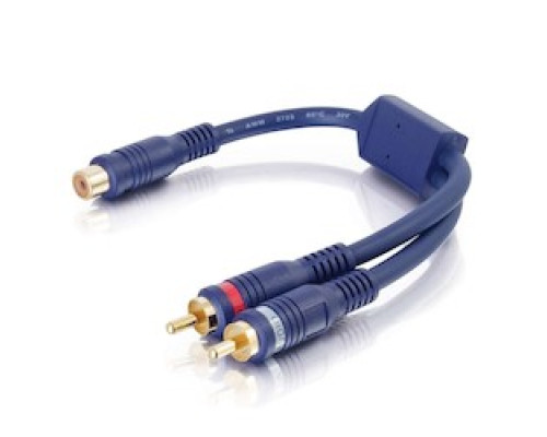 C2G CG29122 29122         Velocity RCA Female To 2 Male Y-Cable