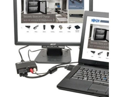 TRIPP LITE  P116-000-HDSC2                 VGA with RCA Stereo Audio to HDMI Converter/Scaler