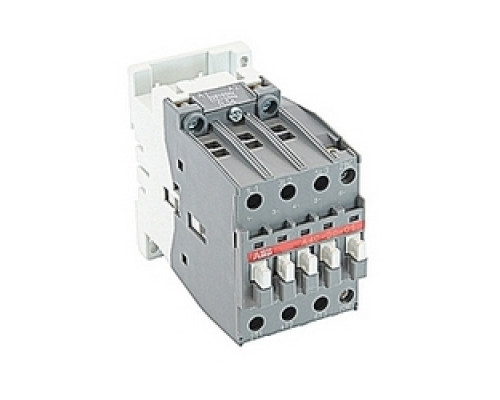 ABB  A40-30-01-34   3 pole, 60 amp, non-reversing across the line contactor with 208V AC coil and 1 NC auxiliary contact