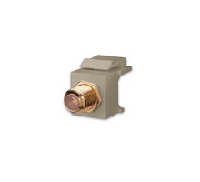VANCO  824079                 F81 Keystone Inserts, F81, Gold & Color: Light Almond