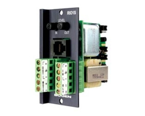 BOGEN  RIO1S                 Relay/input/output transformer-balanced module