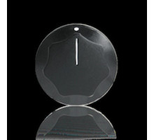 ATLASIED  HX21-B                 Skirted Knob, Black, 1-1/4