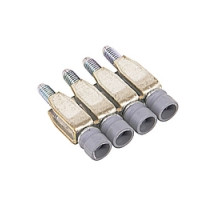 TE-ENERGY  017666502   Assembled Jumper Bar BJMI6 For M 4/6 Blocks 4 Pole