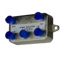 ON-Q/LEGRAND  VM0204                 Coax Splitter, 4-Way, Low Voltage, 4-Port, Vertical, 2 Gigahertz, 2.91