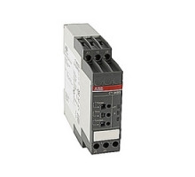 ABB 1SVR730040R3300  Timer with adjustable time delays from 0.05 sec. to 300 hrs. in 10 ranges, and 24-48 V DC, 24-240V AC rated control supply voltage, and control input, and 2 SPDT c/o output contacts