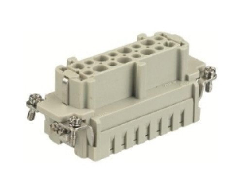 HARTING  09330162716  9330162716                 Han E Female Insert: Han 16 ES-F insert