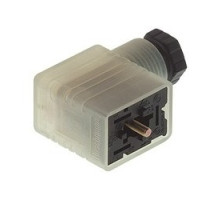 HIRSCHMANN 933933100  GML 209 NJ GB1 LED 230 black; Bridge-type rectifier with protective circuit varistor and Function indicator LED , 2 contacts + PE, PG9, Type B, industrial standard 11 mm , 2A, 250V