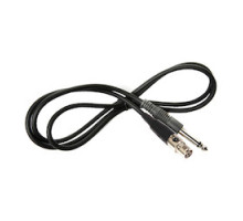 TOA ELECTRONICS INC  LD-X-JAC                 Instrument Cable, 4-Pin Mini XLR TA-4, 6.3 MM Mono Jack Plug, 1.3 Meter Length, For S5.3/S5.5 Transmitter