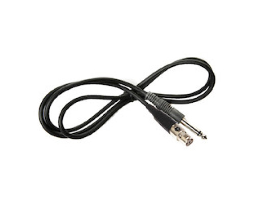 TOA ELECTRONICS INC  LD-X-JAC                 Instrument Cable, 4-Pin Mini XLR TA-4, 6.3 MM Mono Jack Plug, 1.3 Meter Length, For S5.3/S5.5 Transmitter