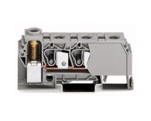 WAGO CORPORATION  284-621   Distribution terminal block; 3 x CAGE CLAMP connection 10 mm2; 1 x screw-clamp connection 35 mm2