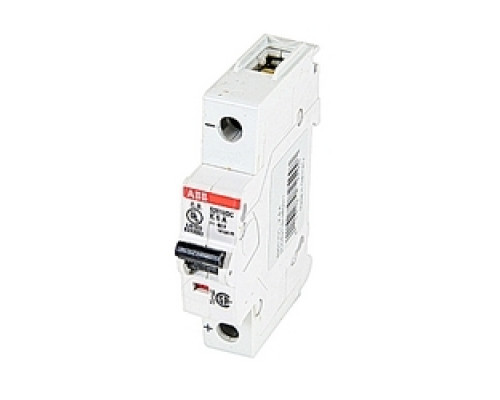 ABB  S201UDC-K6   DC Mini Breaker, 1 Pole, K Trip, 6A