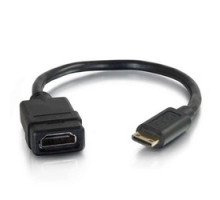 C2G  CG41356  CG41356                 Adapter Converter Dongle, HDMI Mini Male to HDMI Female, 30 Volt, 8