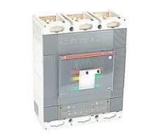 ABB  T6NQ600BW   3 pole, 600 amps rated at 600V AC, Tmax molded case circuit breaker, 100% rated with an electronic trip device and 35kA at 480V AC interrupt current rating