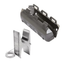 BURNDY YH292CWC 144235         Copper Compression H Tap with Black Flame Retardant Cover, 250 kcmil-2 AWG Main , 2-6 AWG Tap 1 , 8-14 AWG Tap 2 , Tin Plated