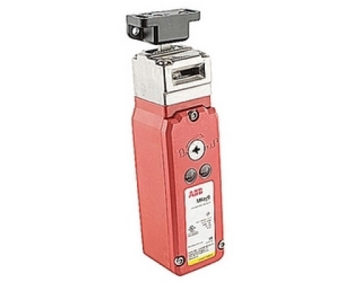 ABB  2TLA050007R1412   Solenoid locking interlock safety switch featuring guard holding up to 1800N