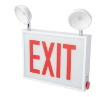COOPER LIGHTING LLC  CHXC71   SELF POWERED, EXIT SIGN,  STEEL HOUSING, WHITE LED  EXIT, WITH LENS,