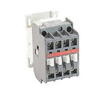 ABB  A16-40-00-84   4 pole, 30 amp, across the line block contactor with 110-120V AC coil and no auxiliary contacts
