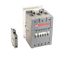 ABB  A95-30-11-36   3 pole, 145 amp, non-reversing across the line contactor with 220V AC coil and 1 NO and 1 NC auxiliary contacts