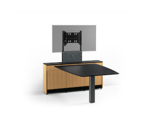 SALAMANDER DESIGNS  UB/D1/338AM1/NO/SBK                 Unifi Huddle 3-5 Person Table Solution with Single Display Mount