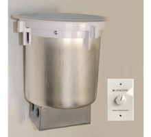 LENCORE ACOUSTICS LLC  LG035M6-CRCVC                 Classic Speaker, Ceiling Plate, Chicago style elect. box, brush alum. housing, White cover, RCVC