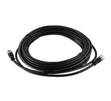 ABB  2TLA020056R2300   Extension cable 10 meters, black PVC jacket with straight 5 pole M12 male/female connectors, 22AWG conductors, overall braid shield