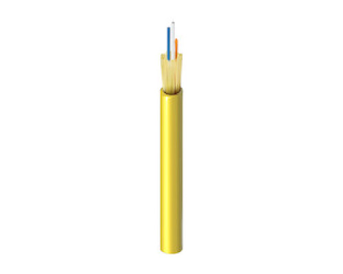 BELDEN  FISD002R9   2-F FX INDOOR TB CABLE, OS2 OFNR YELLOW JACKET, YELLOW JACKET