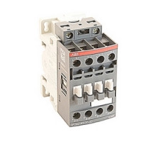 ABB  AF09Z-40-00-20   4 pole, 25 amp, non-reversing across the line contactor with 12-20V DC coil and no auxiliary contacts