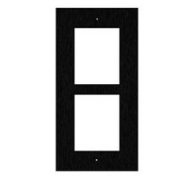 AXIS COMMUNICATIONS  01281-001  9155012B                 2N IP Intercom Frame, 2-Module, Flush Mount, Black