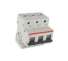 ABB  S803U-Z100   3 Pole Z Characteristic 100A 50kA 240/415 V AC High Performance Circuit Breaker HPCB