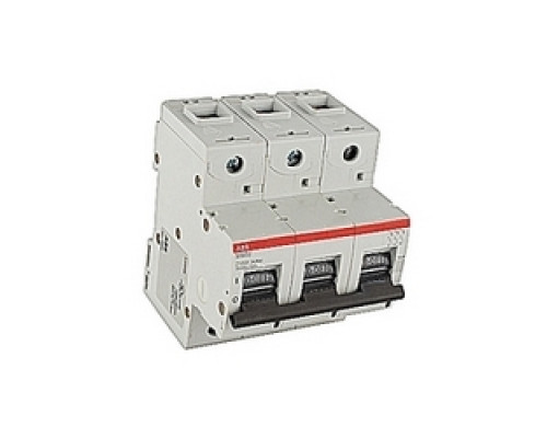 ABB  S803U-Z100   3 Pole Z Characteristic 100A 50kA 240/415 V AC High Performance Circuit Breaker HPCB