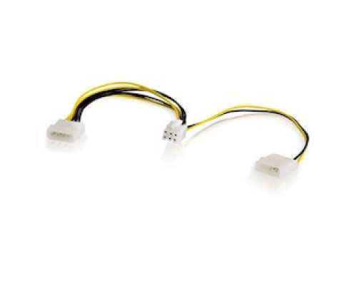C2G CG35522 35522         6-Pin PCI To 2 4-Pin Molex Power Cable
