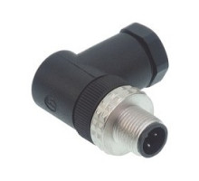 HIRSCHMANN  933166100   Angled cable plug, unassembled, strain relief by means of clamping cage