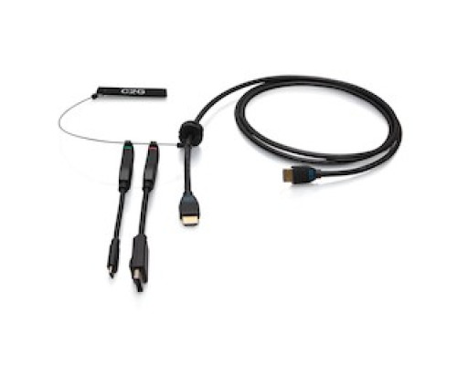 C2G  C2G30053                 6ft Premium HDMI Dongle Ring DP USB-C
