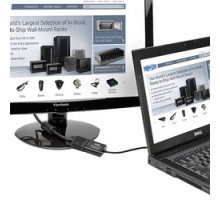 TRIPP LITE P134-06N-VGA-V2         DisplayPort 1.2 to VGA Active Converter, DisplayPort to HD15 M/F , 1920 x 1200/1080p, 6 in.