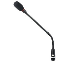 TOA ELECTRONICS INC  TS-773                 Microphone, Standard, Unidirectional, Electret Condenser, XLR-4-32 Output Connector, 100 to 13000 Hertz, 1.8 Kilo Ohm, -37 dB, Stainless Steel, Black