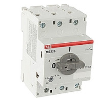 ABB  MS325-6.3   3 Ph Starter Rated Current: 4-6.3 Trip Class: 10