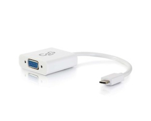 C2G  CG29472  29472                 USB C to VGA Video Adapter White