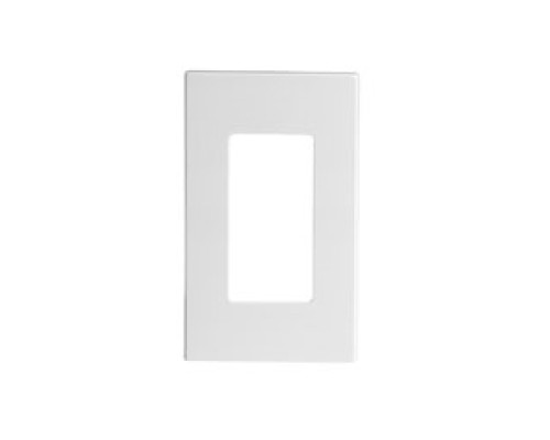 LEVITON  80301-SW                 1-gang Decora Plus Wallplate Screwless Snap-on Mount, White