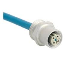 HARTING  21033836407   PCB Receptacles M8/M12: WDF M12-F/M16x1,5 4pol. D-coded RJ45