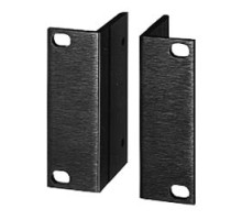 TOA ELECTRONICS INC  MB-25B                 Rack Mounting Bracket, 31.8 MM Width x 50 MM Depth x 88.4 MM Height, Aluminum, Black, For A-706/A-712/A-724 Power Amplifier