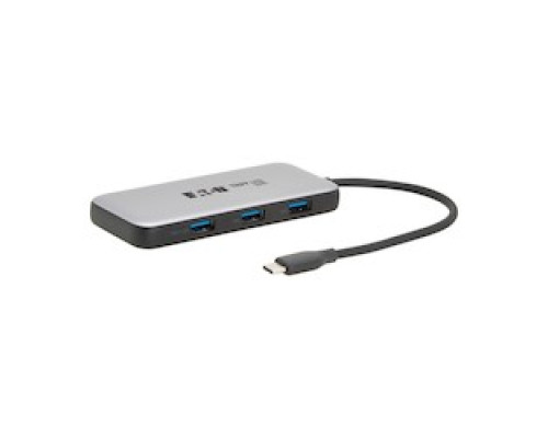 TRIPP LITE  U444-06N-H4U3CS                 Eaton Tripp Lite Series USB-C Multiport Adapter - 4K 60 Hz HDMI, USB 3.2 Gen 2 Hub Ports, 100W PD Charging, HDR, HDCP 2.2