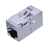 VANCO  820766                 Category 6A Aluminum Shielded Keystone Insert Coupler - White