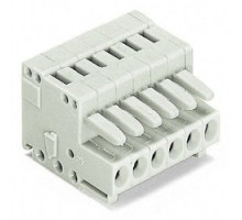 WAGO CORPORATION  734-102   PLUGGABLE TERMINAL BLOCK FEML 3.5MM, 2POSITIONS, 28AWG,14AWG1.5MM CLAMP