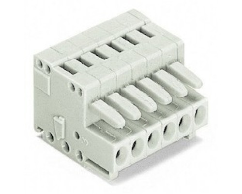 WAGO CORPORATION  734-102   PLUGGABLE TERMINAL BLOCK FEML 3.5MM, 2POSITIONS, 28AWG,14AWG1.5MM CLAMP